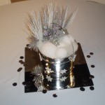 Winter Wonderland bucket silver mirrortile