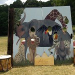 Animals Zoo Photo Op Backdrop