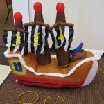 Pirate game inflatable Nautical Ring Toss