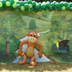 Safari Jungle Monkey Inflatable Backdrop Around the World South America