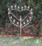 Candelabra Heart Shape 5ft tall