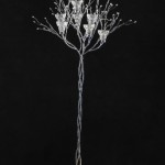 candelabra silver branch candelabra 32in