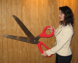 Scissors Ceremonial Ribbon Cutting