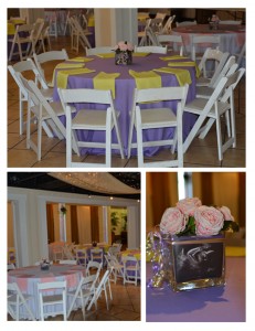 Baby Shower Purple Pink Yellow